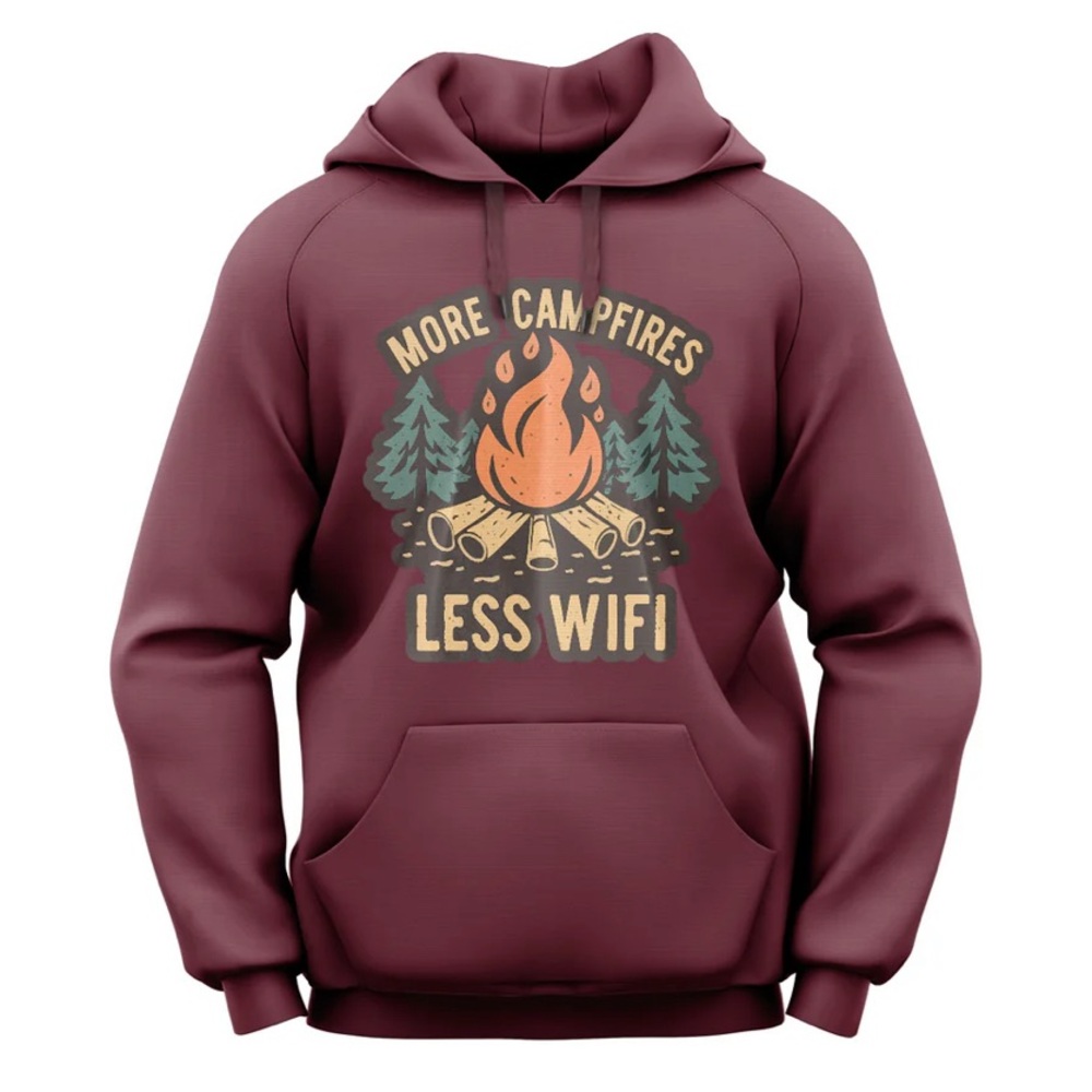 Northbound Gear Unisex Size Large - More Campfires Less Wifi